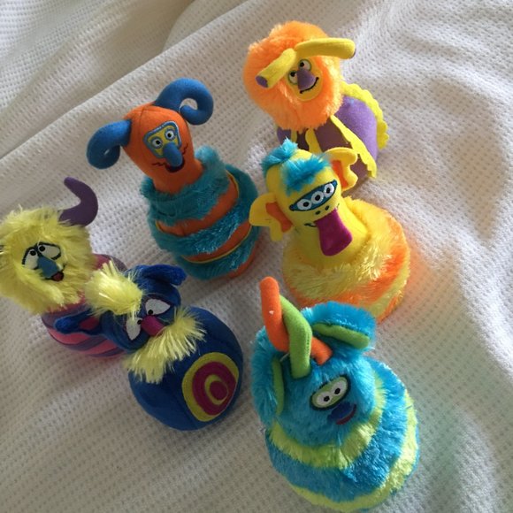 Melissa & Doug Fuzzy Monster Bowling Set - Picture 2 of 4